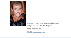 Desktop Screenshot of matthewwrather.com